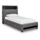  Verishaw PCB2721B23 Twin Upholstered Bed IMAGE 1