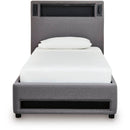 Verishaw PCB2721B23 Twin Upholstered Bed IMAGE 2