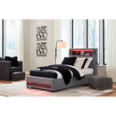  Verishaw PCB2721B23 Twin Upholstered Bed IMAGE 6