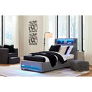  Verishaw PCB2721B23 Twin Upholstered Bed IMAGE 7