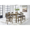  Signature Design by Ashley Urbinforte PCD592-124 Upholstered Barstool IMAGE 6