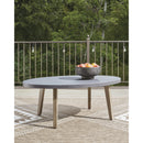  Signature Design by Ashley Harmony Headlands PCP428-701 Oval Cocktail Table IMAGE 3