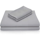  Rayon Bamboo Bed Sheet Set - Ash (Split Head King) IMAGE 1