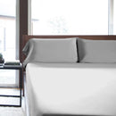  Rayon Bamboo Bed Sheet Set - Ash (Split Head Queen) IMAGE 2