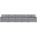  Signature Design by Ashley Modmax Fabric 5 pc Sectional 9210464/9210446/9210446/9210446/9210465 IMAGE 1