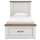  Signature Design by Ashley Savonport Twin Panel Bed with Storage B100-11/B4615-52S/B4615-53/B4615-89 IMAGE 9