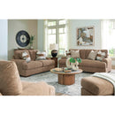  Manufacturer Color_Pecan  -- Jayne Park Stationary Fabric Loveseat IMAGE 8