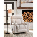  Manufacturer Color_Cobble Stone  -- Hoyne Park Rocker Fabric Recliner IMAGE 5