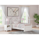  Size_Twin  -- Kozlani Upholstered Panel Bed IMAGE 6