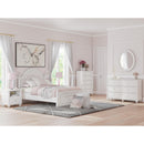  Kozlani PCB1819B6 Full Upholstered Panel Bed IMAGE 12