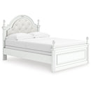  Kozlani PCB1819B6 Full Upholstered Panel Bed IMAGE 1