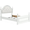  Kozlani PCB1819B6 Full Upholstered Panel Bed IMAGE 5