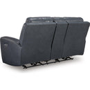  Manufacturer Color_Admiral  -- Next Move Power Reclining Leather Match Loveseat with Console IMAGE 3