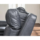  Manufacturer Color_Admiral  -- Next Move Power Reclining Leather Match Loveseat with Console IMAGE 4