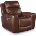  Manufacturer Color_Mahogany  --  Next Move PCU1210213 Power Recliner with Adjustable Headrest IMAGE 1