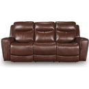  Manufacturer Color_Mahogany  --  Next Move PCU1210215 Power Reclining Sofa with Adjustable Headrest IMAGE 2
