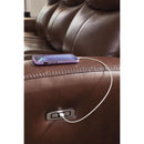  Manufacturer Color_Mahogany  --  Next Move PCU1210215 Power Reclining Sofa with Adjustable Headrest IMAGE 5