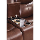  Manufacturer Color_Mahogany  --  Next Move PCU1210218 Power Reclining Loveseat with Console and Adjustable Headrest IMAGE 5
