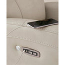  Signature Design by Ashley Pincara Power Leather Match Recliner PCU1380042 IMAGE 9