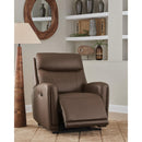  Signature Design by Ashley Pincara Power Leather Match Recliner PCU1380242 IMAGE 6