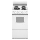  Amana 20-inch Freestanding Electric Range AEP222VAW IMAGE 1