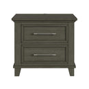  Elements International Canterbury B-13030-3-NS 2-Drawer Nightstand IMAGE 2