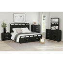  Elements International Ridgemont B-14440-8W-NS2 2-Drawer Nightstand IMAGE 5