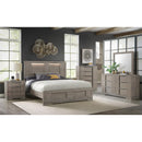  Elements International Kelis B-9770-3-NS 3-Drawer Nightstand IMAGE 3