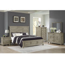  Elements International Whit-Ash B-11360-3-CH2 5-Drawer Door Chest IMAGE 3