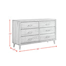  Elements International Malibu MC400DR 6-Drawer Dresser IMAGE 10