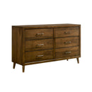  Elements International Malibu MC400DR 6-Drawer Dresser IMAGE 1