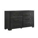  Elements International Allan B-3410-8-DR 6-Drawer Dresser IMAGE 1