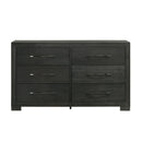  Elements International Allan B-3410-8-DR 6-Drawer Dresser IMAGE 2