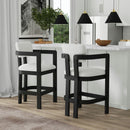 Elements International Portland D-1710-8-BST3 Arm Barstool IMAGE 5