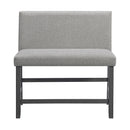  Elements International Seneca D-7670-3-CCBNC Counter 3 pc Corner Bench IMAGE 3