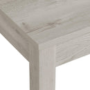  Elements International Eleanor D-6460-3-BN Dining Bench IMAGE 4