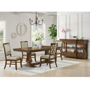  Elements International Phillipe D-5210-5-DT Dining Table IMAGE 4