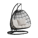  Elements International Playa O-16230-10311-220 Double Swing Egg Chair IMAGE 1