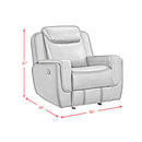  Elements International Panther U-11580-10740-107 Glider Motion Recliner IMAGE 11