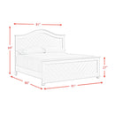  Elements International Kona B-9340-7-KB King Panel Bed IMAGE 8