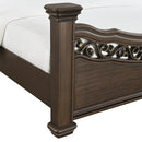  Elements International Brunswick B-13070-5-KB King Panel Bed IMAGE 6