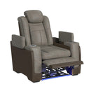  Elements International Lantana U-13660-10560-105PP Power Motion Recliner IMAGE 3