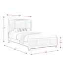  Elements International Harlington HG100QB Queen Panel Bed IMAGE 12