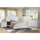  Elements International Kona B-9340-7-QB Queen Panel Bed IMAGE 3