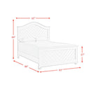  Elements International Kona B-9340-7-QB Queen Panel Bed IMAGE 8