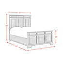  Elements International Bridgestone B-10980-7-QB Queen Panel Bed IMAGE 8