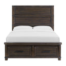  Elements International Colorado City B-13010-8-QSB Queen Storage Bed IMAGE 2
