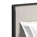  Elements International Rosalie B-16860-8-QB Queen Upholstered Bed IMAGE 4