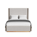  Elements International Brisbane B-16760-5-QUB Queen Upholstered Bed IMAGE 2