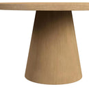  Elements International Portland D-1710-5-DT Round Dining Table IMAGE 5
